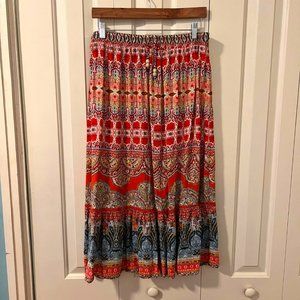 Rachel Zoe Boho Skirt, Size L/XL